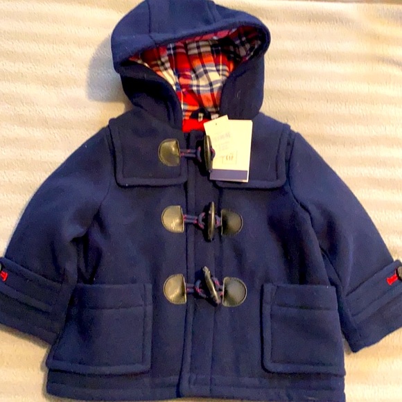 Baby Gap Navy Blue Toggle Coat
Size 6-12 Months. - Picture 3 of 12